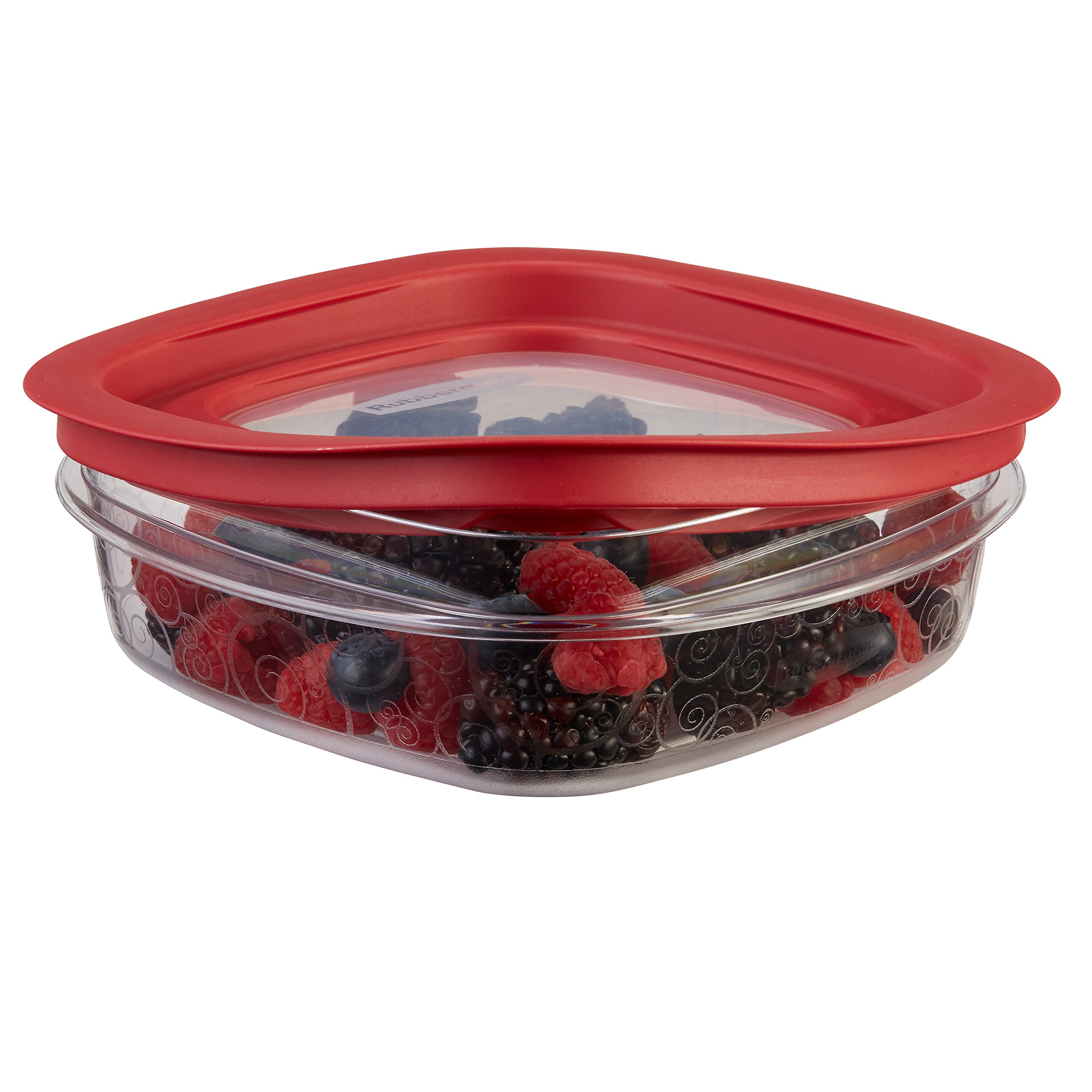 Rubbermaid Premier Easy Find Lids Food Storage Container, 3 Cup, Racer