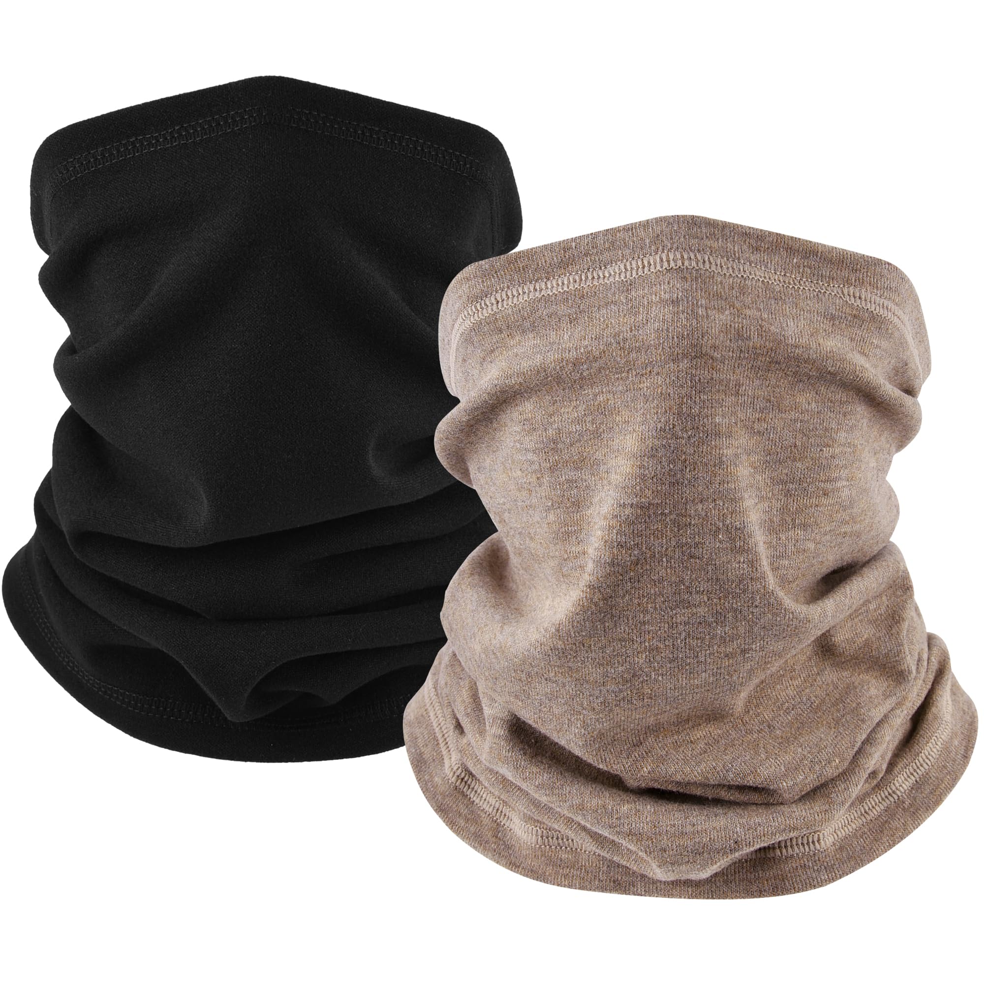 Bufanda de invierno para el cuello, bufanda de forro polar suave para clima frío, esquí, ciclismo, deportes al aire libre