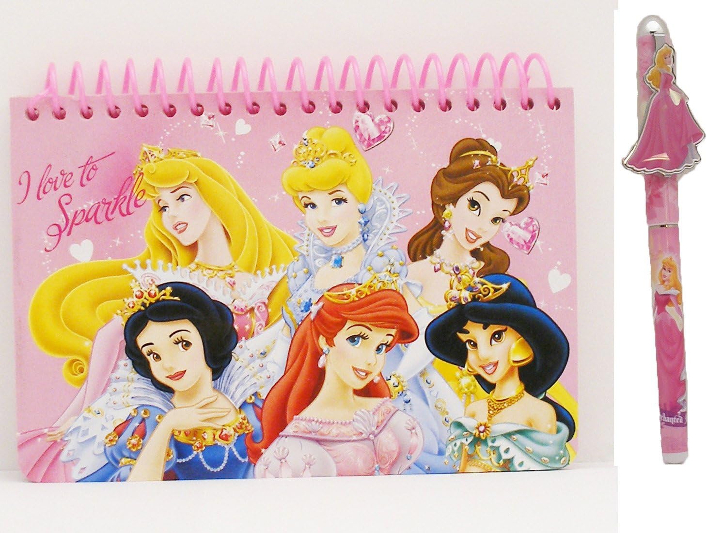 Disney Princess Autograph Book with Pen