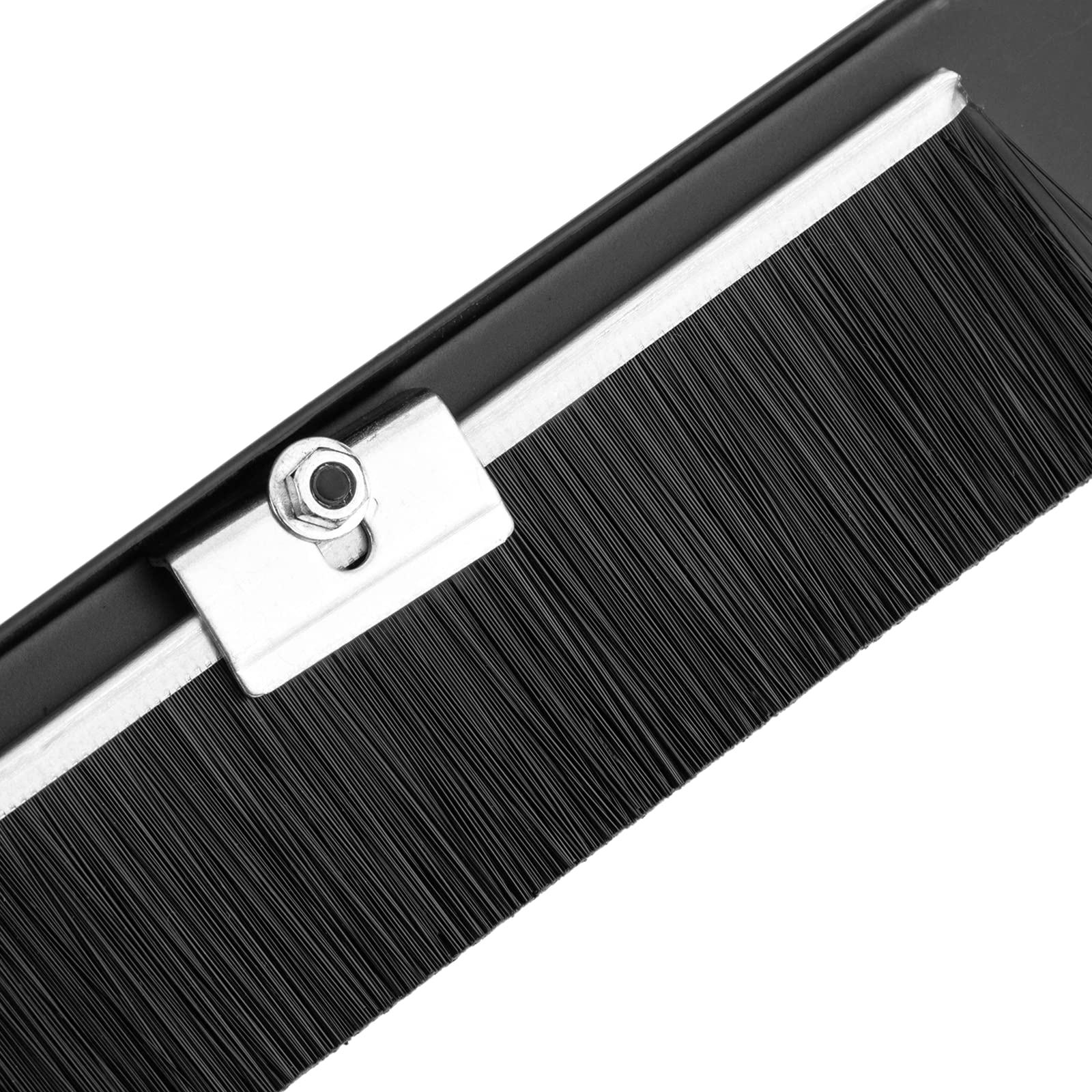 RackMatic - Panel pasacables guíacables para Armario Rack 19" 1U con Cepillo para gestión de Cables