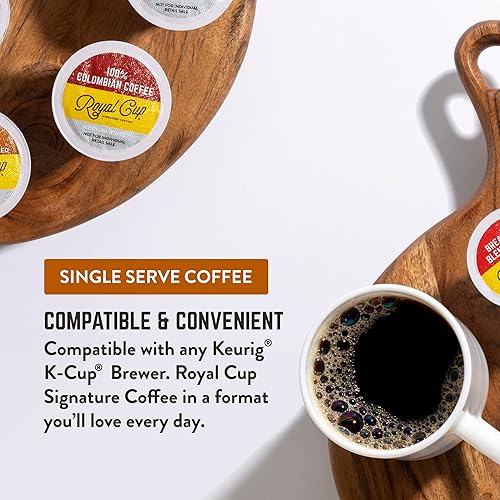 Miniatura 3 de ROYAL CUP SIGNATURE CAFÉ  Cápsulas de una sola porción de tostado medio 100% colombiano de origen único  Paquete de 24