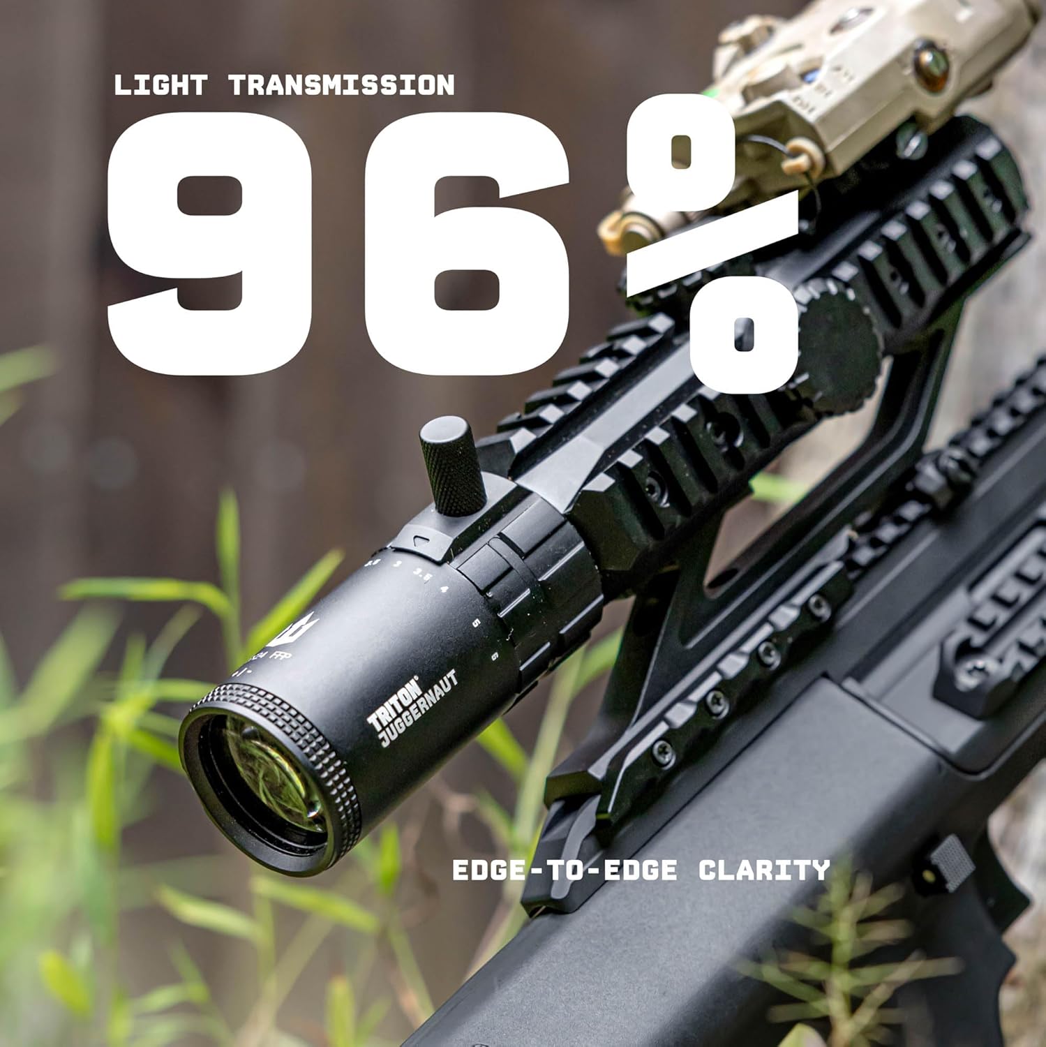 Triton Juggernaut 1-6x24 First Focal Plane FFP LPVO Rifle Scope - BDC+ Reticle