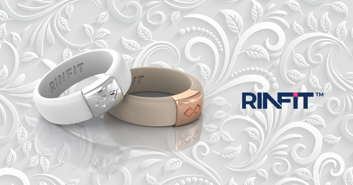 Watch Rinfit Silicone Wedding Rings For Men & Women on Amazon Live