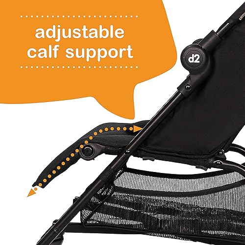 Miniatura 2 de Diono Two2Go - Carrito ligero 2 unidades color rojo y azul Rojo/Azul