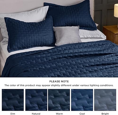 Vista 38 de Bedsure - Juego de colcha tamaño individual extralargo, ultrasónico suave, diseño de trébol, colcha ligera para todas las estaciones