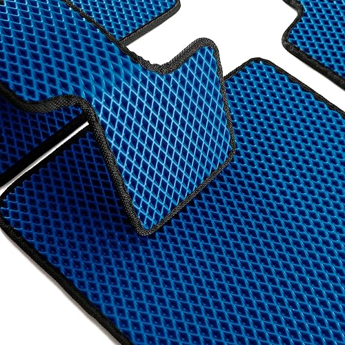 Miniatura 7 de Alfombrillas de automóvil personalizadas para todo tipo de clima para Mazda CX-3 2015-2023 - Aspecto elegante y ajuste de precisión (azul)