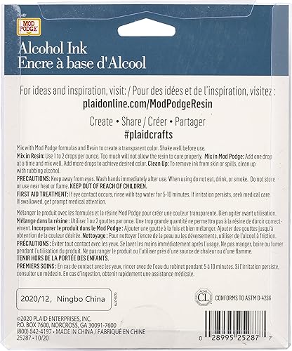 Miniatura 3 de Mod Podge, Juego de 2 alcohol Galaxy 25287 de 0.67 onzas líquidas, suministros de tinta de resina epoxi para manualidades