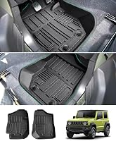 GAFAT Suzuki Jimny 2021-2024 JB64/JB74 Manuális Váltós Gumiszőnyeg Szett TPE Időjárásálló Padlószőnyeg 3D Magas Szélű 1