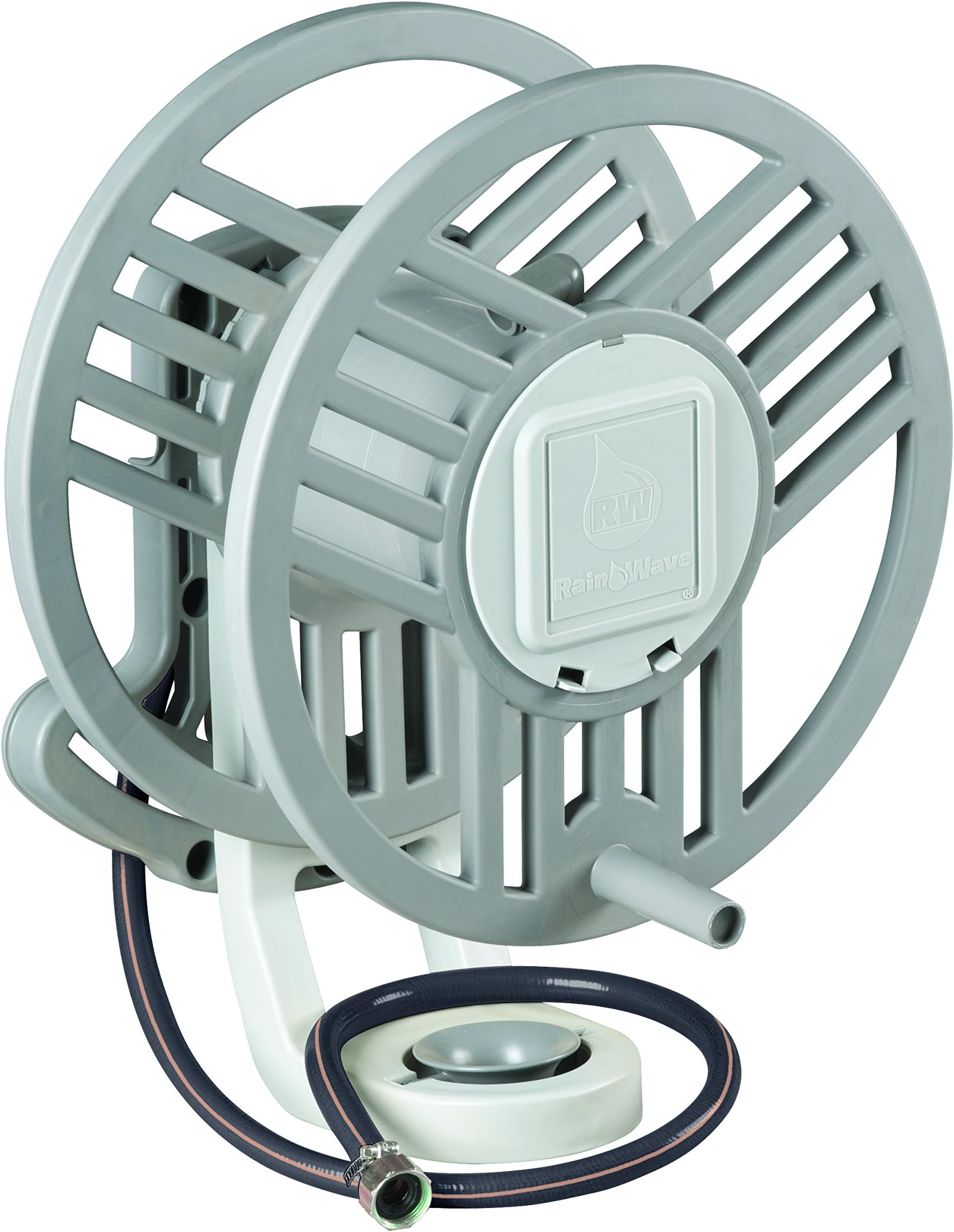 Rainwave RW-9788 Wall Mounted Hose Reel with Hose Guide