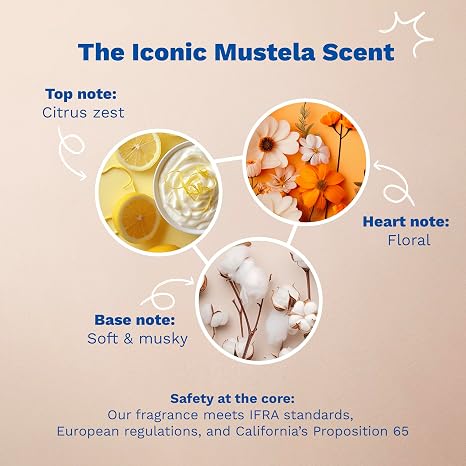 Mustela Baby Oil - Moisturizing Oil for Massage - with Natural Avocado, Pomegranate & Sunflower Oil - From birth on - 3.38 fl. Oz