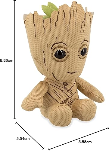 Miniatura 4 de TY Marvel Avengers Groot Regular, gorro blando con licencia para bebé, juguetes de peluche coleccionables