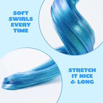 JOYIN Peacock Blue Pearl Color-Changing Putty, 4.2oz Slime for Kids, Therapy Putty Toys for Adults, Sensory Toy Squishy Toys for Kids, Anxiety Stress Relief Gifts for Adults, Desk Toys