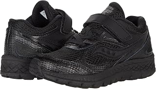 Cohesion 14 Alternative Closure Running Shoe, Black/Black, 11.5 Wide US Unisex Big_Kid
