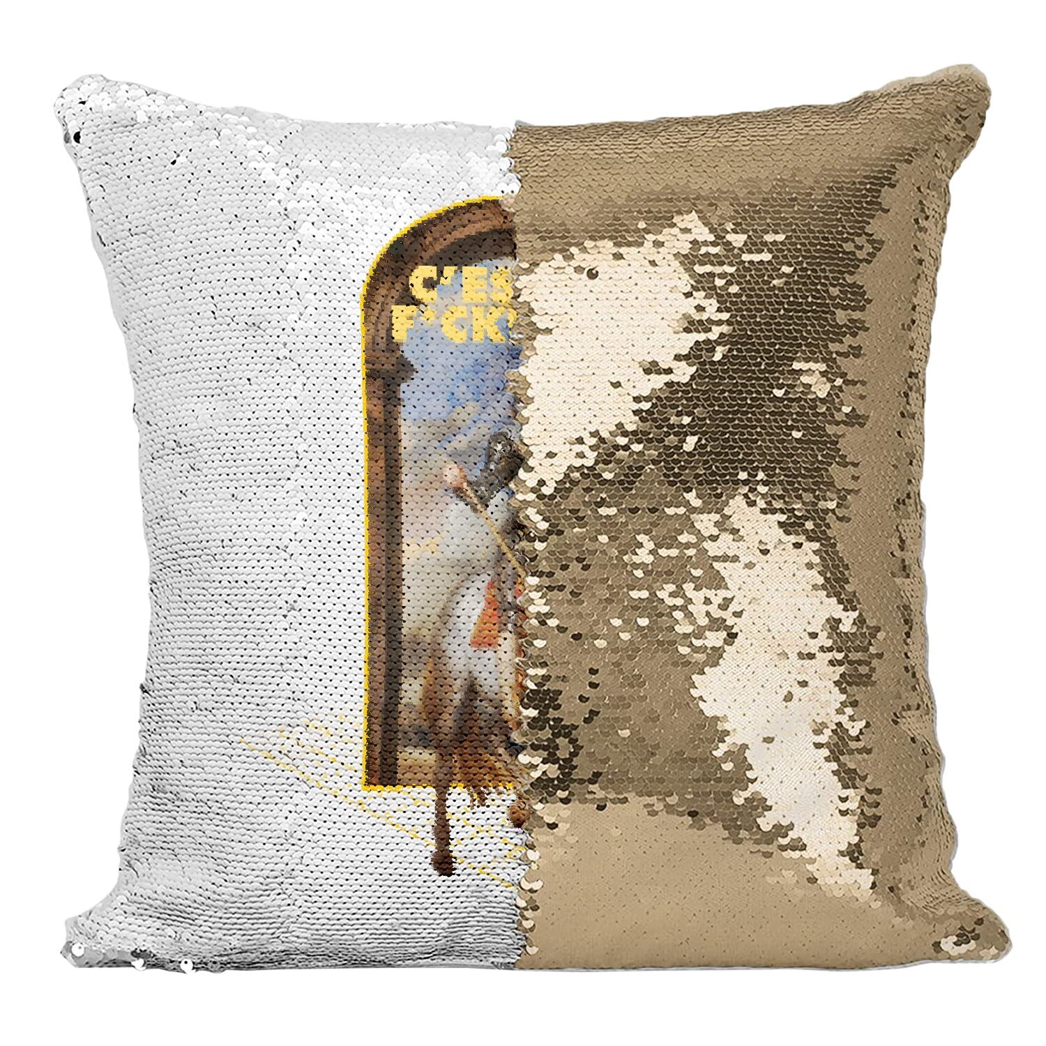 Coussin Sequin Doré rompez la monotonie de votre décoration intérieure