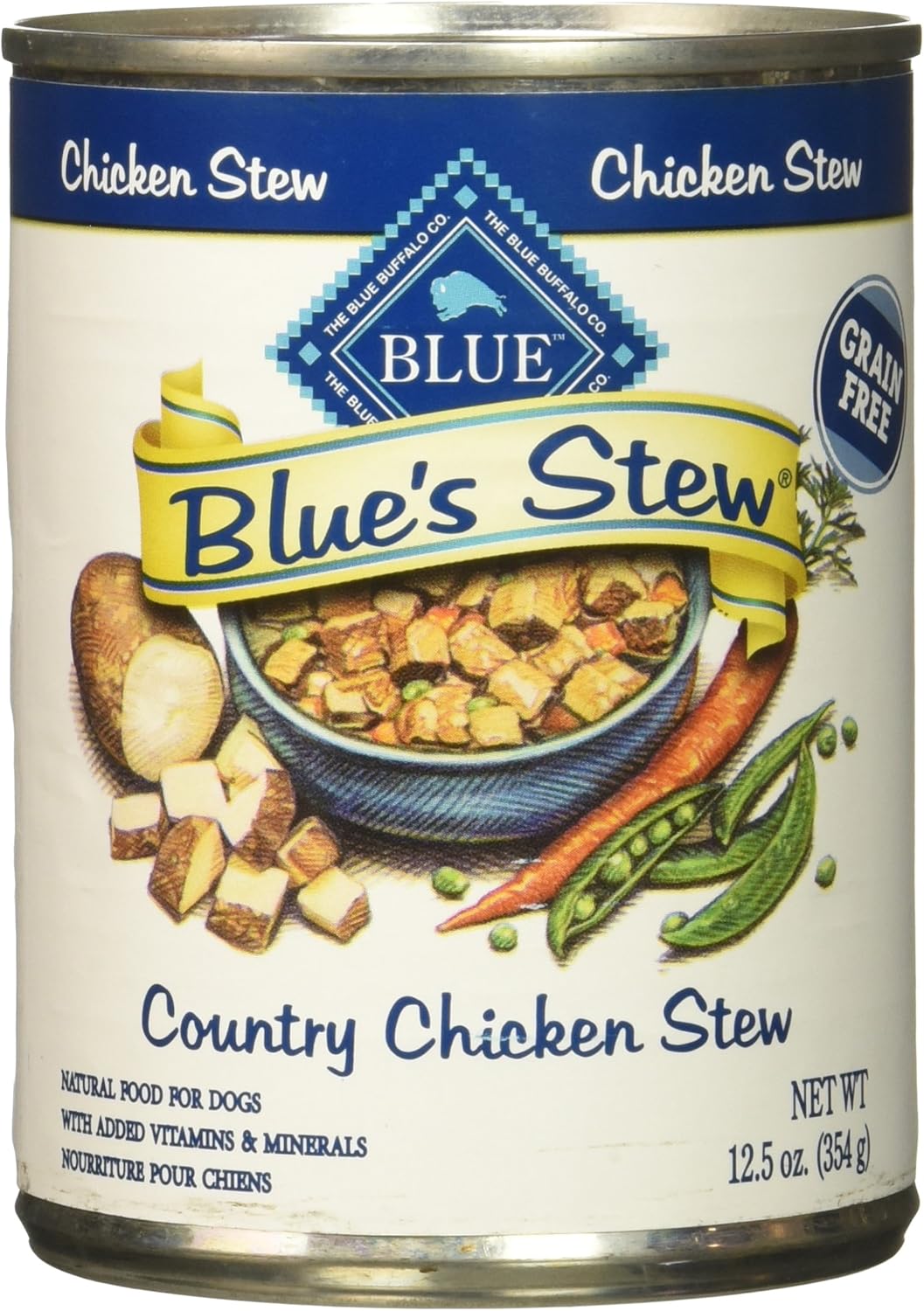Blue Buffalo Blue's Stew Country Chicken Stew Adult Canned Dog Food