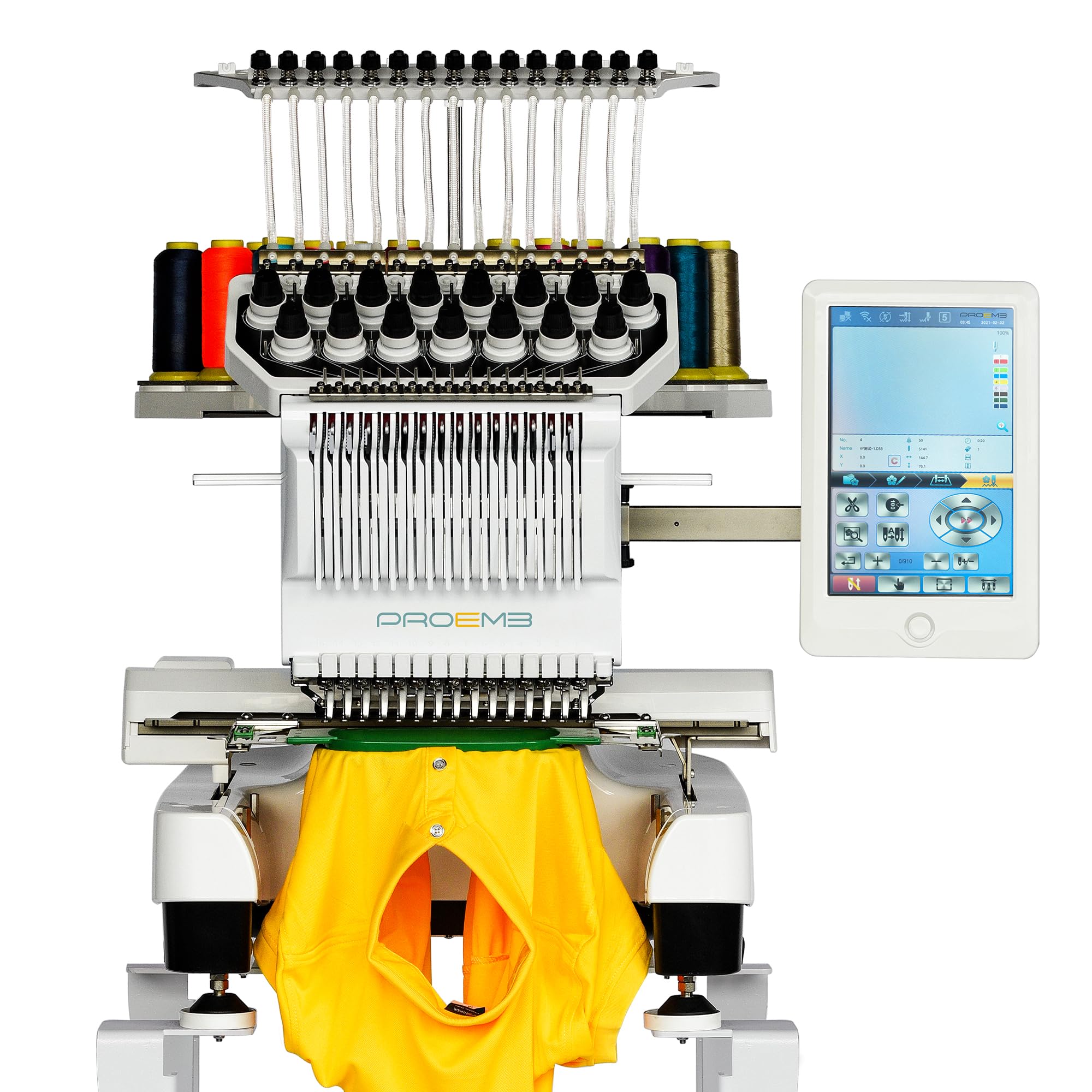Amazon.com: PROEMB BF-1500 15 Needles Embroidery Machine for