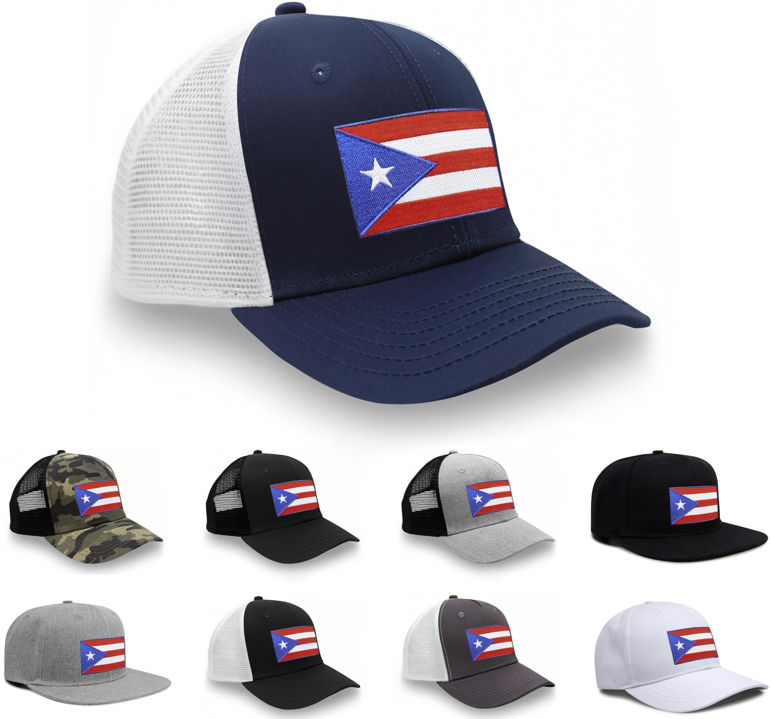 International Tie State Hat for Men and Women, Adjustable Snapback Trucker Baseball Cap with Embroidered Patch