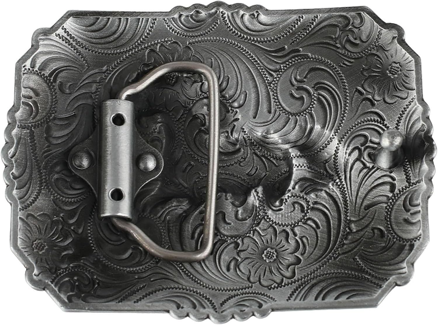 Western Religion Cross Cowboy Kneeling Prayer and Horse Design Belt Buckles for Men - Image 2