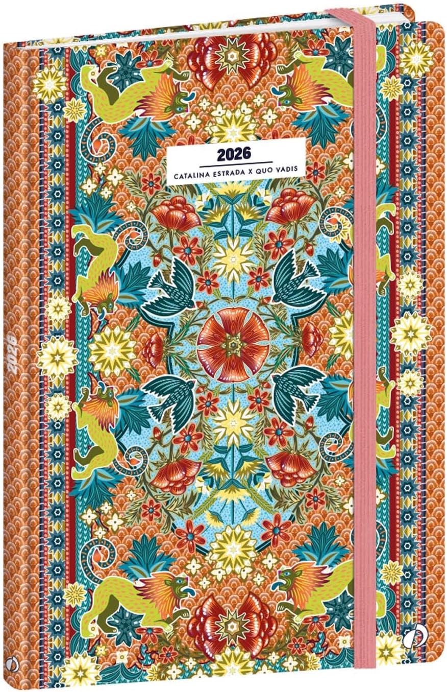 Quo Vadis - Diary - 2026 - Minister - Weekly Planner - French - Catalina Estrada - 13 months December-December - 16x24 cm - White paper