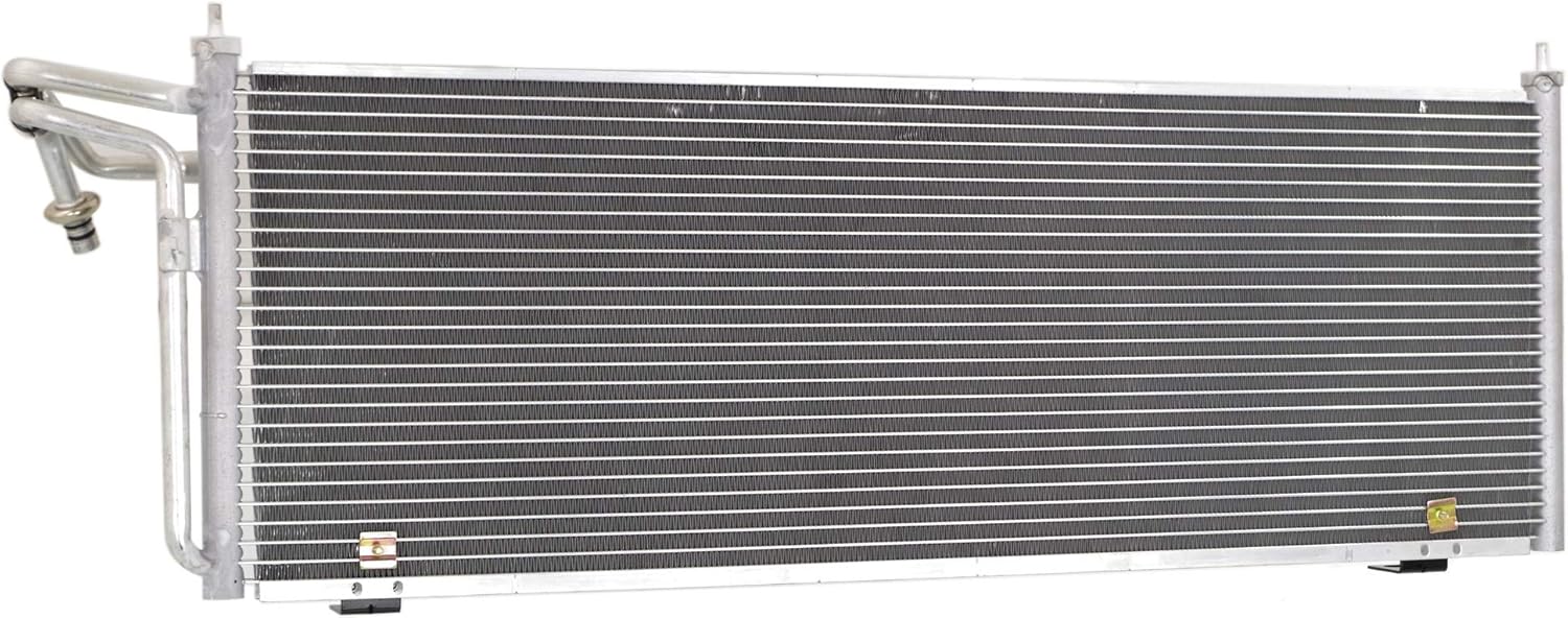 Kool Vue A/C Condenser Compatible with Jeep Cherokee 1997-2001 2.5L, 4.0L