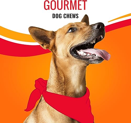 Vista 24 de Good 'N' Fun - Alitas de triple sabor para perros
