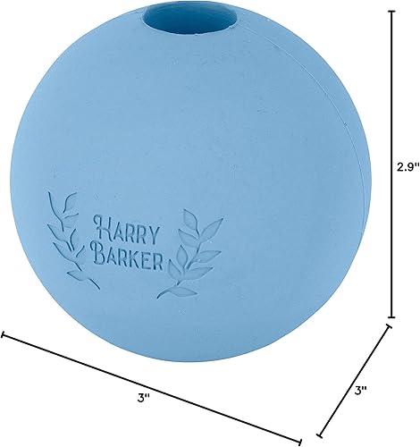 Miniatura 7 de Harry Barker Bolas de goma y palo de goma para masticar, hueso de goma para perros, bolas de goma de 3 pulgadas, paquete de 4