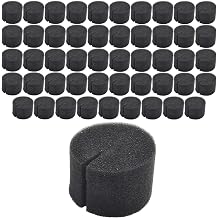 50 Count Clone Collars for 2 Inch Net Pots Clone Machines DIY Cloners 8 Spoke Design Sponge Foam Inserts Maximize Cutting Capacity