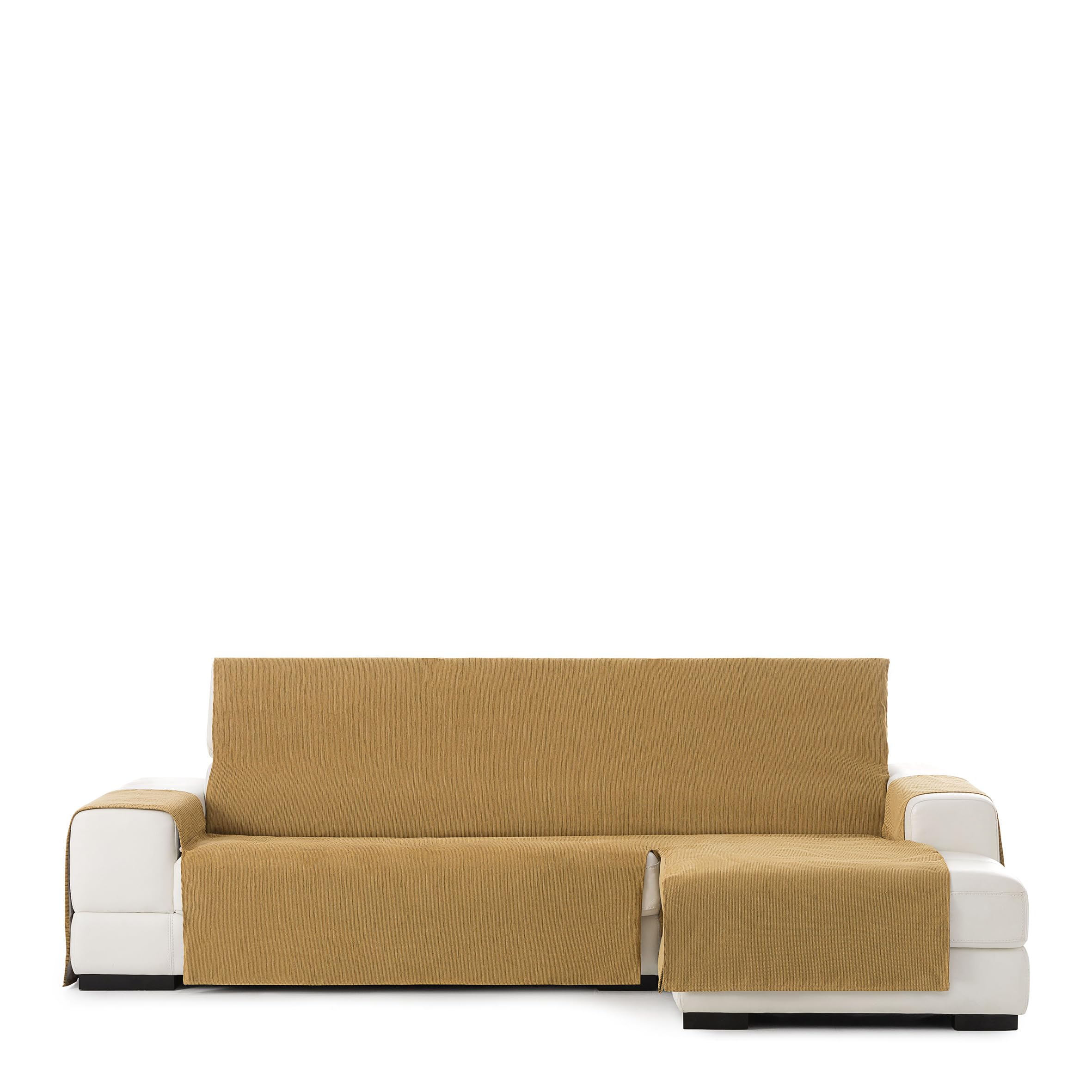 Housse de canapé d'angle anti griffures Loira-Protect M/3 pour protéger chaise longue droite