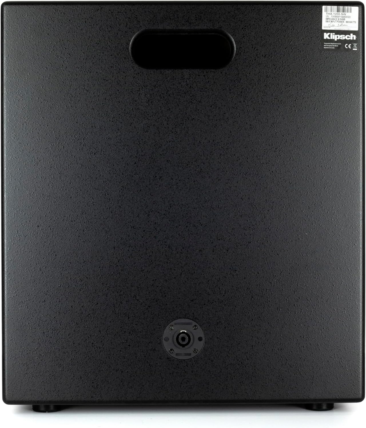 Klipsch THX-1200-SW 12” THX Ultra2 Certified Passive Subwoofer
