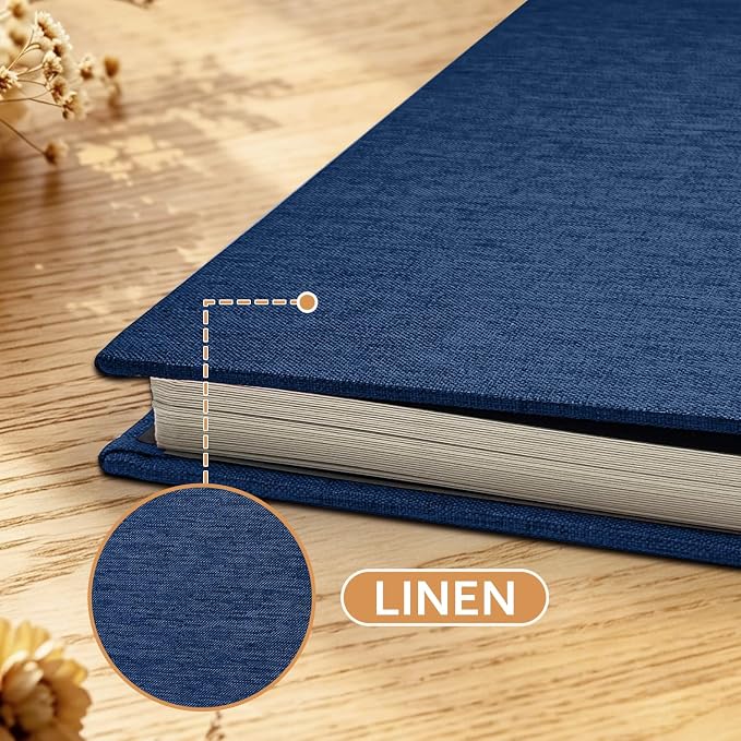 Álbum de fotos adhesivo con 60 páginas grandes miniatura 4