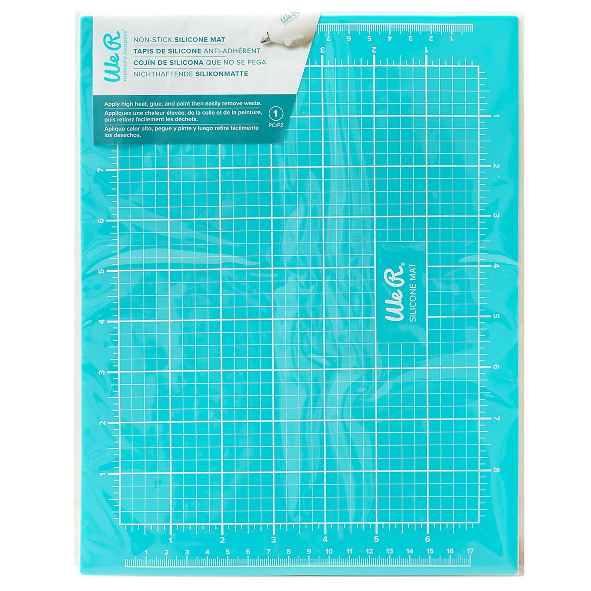 Tapis en silicone We R Memory Keepers 8.5x11 pouces pour protection de bureau