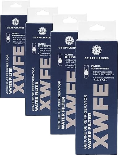 Miniatura 10 de GE XWFE - Filtro de agua para refrigerador, filtro de repuesto original, certificado para reducir el plomo, azufre y más de 50 impurezas, reemplaza