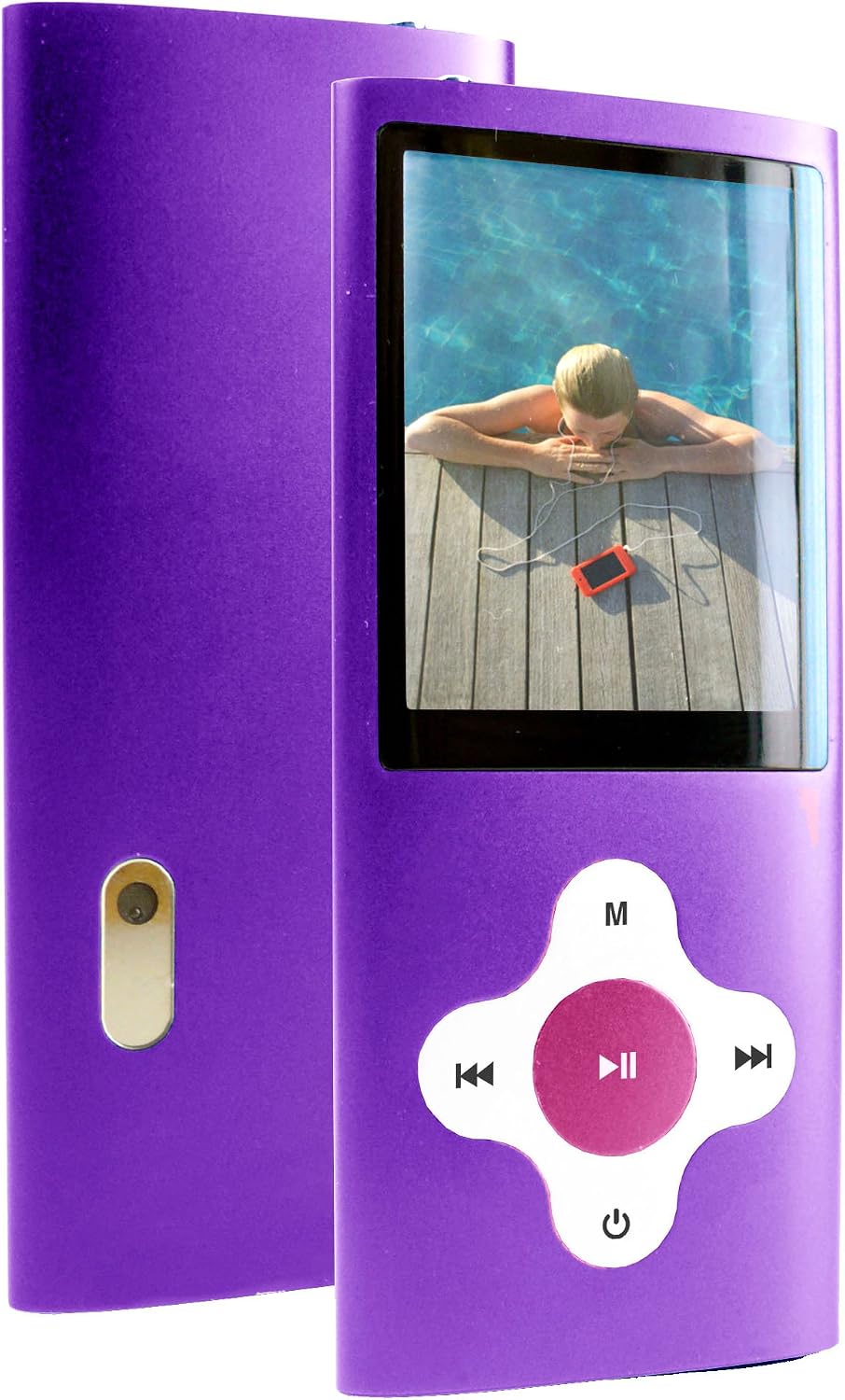 Sylvania 4 GB Video MP3 Player with FM Tuner, built in Camera/Camcorder and 2-Inch Screen (Purple)