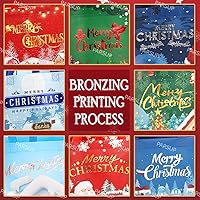 Vista 3 de PARSUP Bolsas de regalo de Navidad, bolsas de Navidad con asas, bolsas de regalo de Navidad, bolsas de Navidad multifuncionales no tejidas