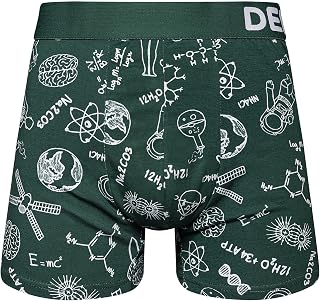 Calzoncillos Hombre y Chico Ropa Interior Algodón Boxer Muchos diseños Divertidos Dinosaurios Hockey Patos Barbacoa Globos Regalo