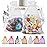 ANZNKU 100 Pack White Organza Bags 4 x 6 inch, Small Gift Bags Premium Mesh Bag Drawstring, Packaging Bag for Candy Jewelry Wedding Party Favor Christmas