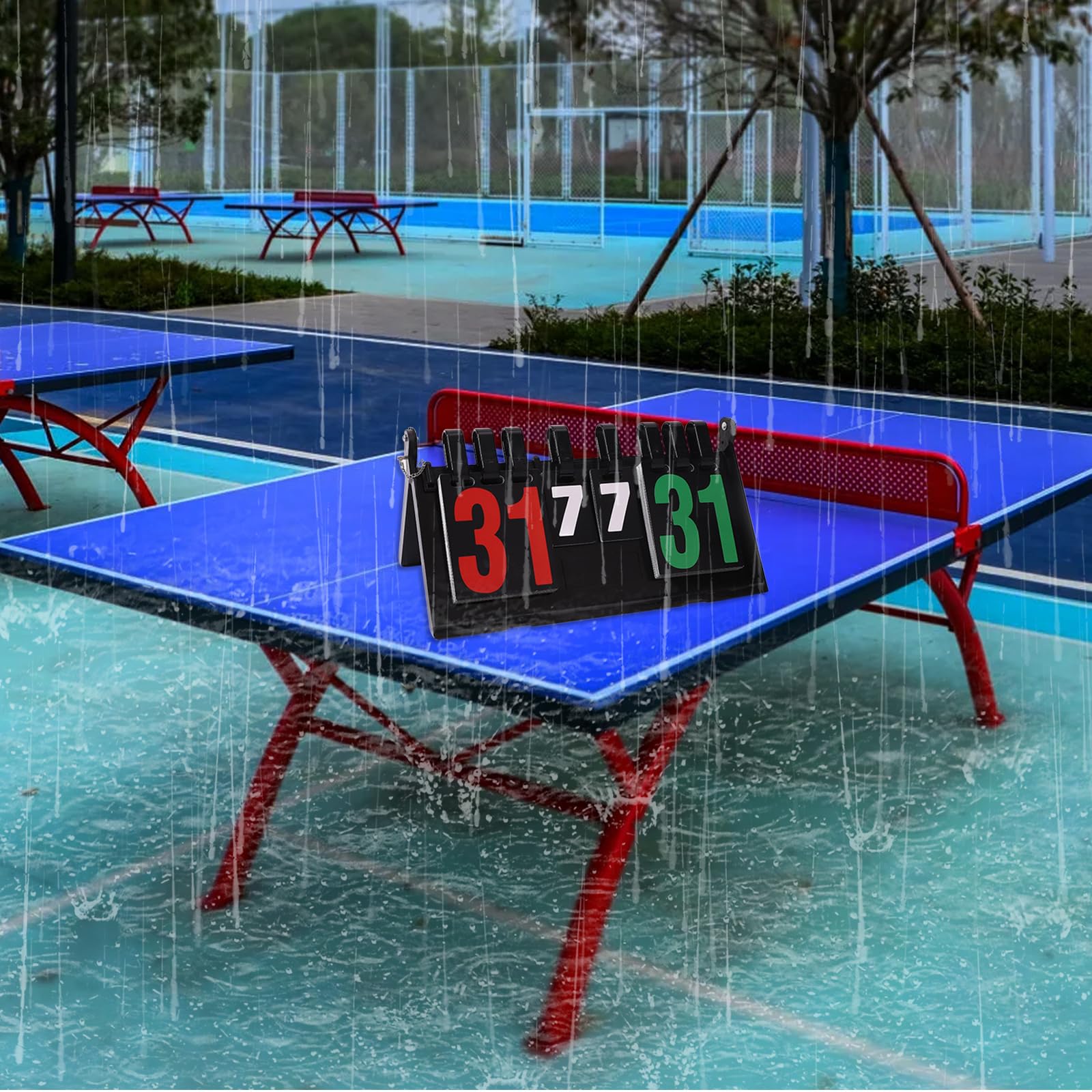Marcador Deportivo Portátil 0-99 para Baloncesto, Bádminton, Tenis de Mesa