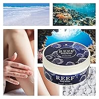Vista 2 de Jolitee Reef Luxury - Mantequilla corporal de karité y cacao con extracto de algas marinas - Cuidado hidratante de la piel, 8 oz (230 g)