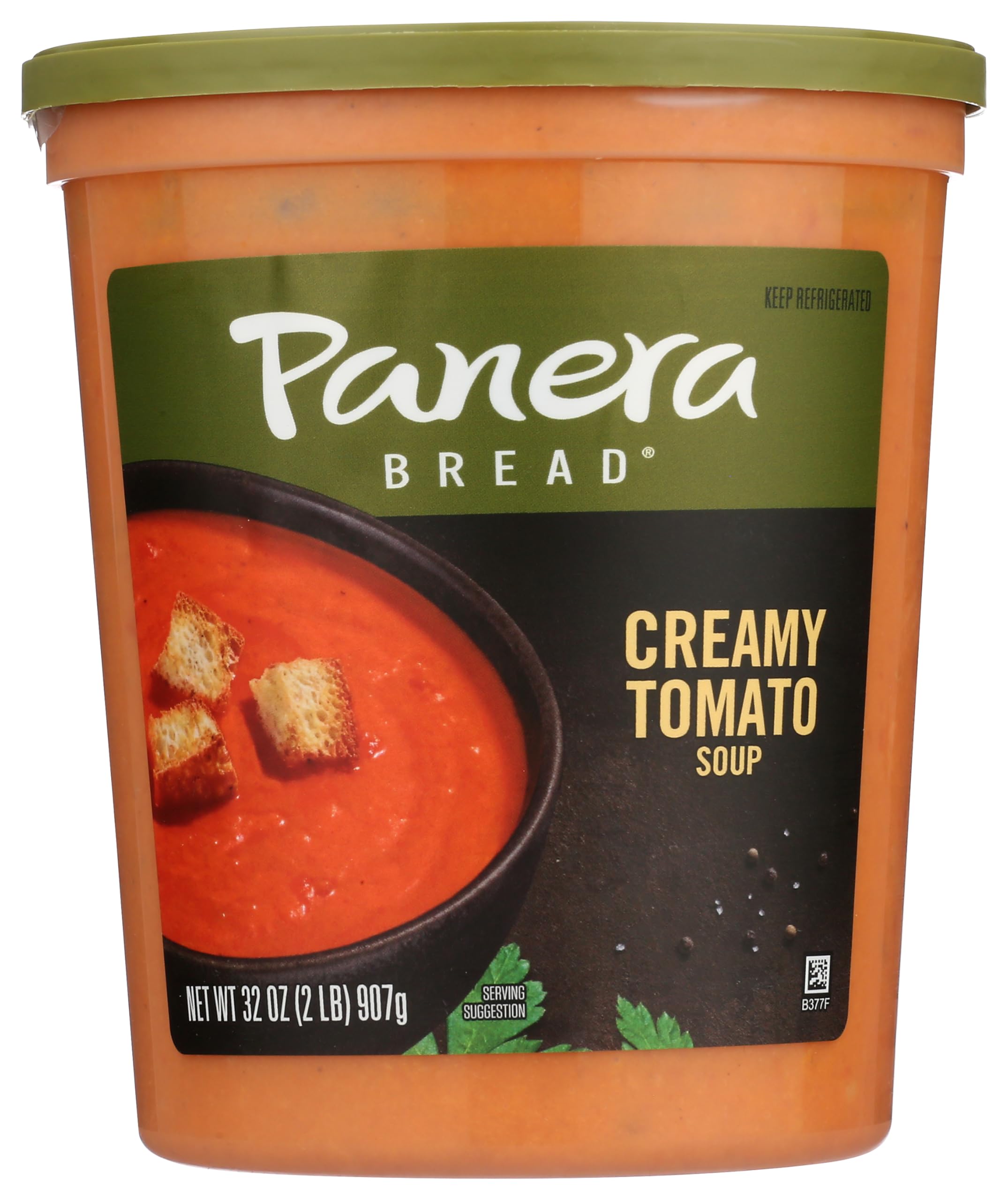 Panera Bread, Creamy Tomato Soup 32 Oz Soup Cup (Gluten Free), 32 Ounce