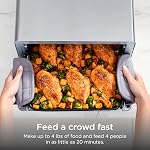 Ninja Flip Toaster Oven & Air Fryer, 8-in-1 Functionality, Flip Up & Away Capability for Storage Space SP151C (Canadian Edition)