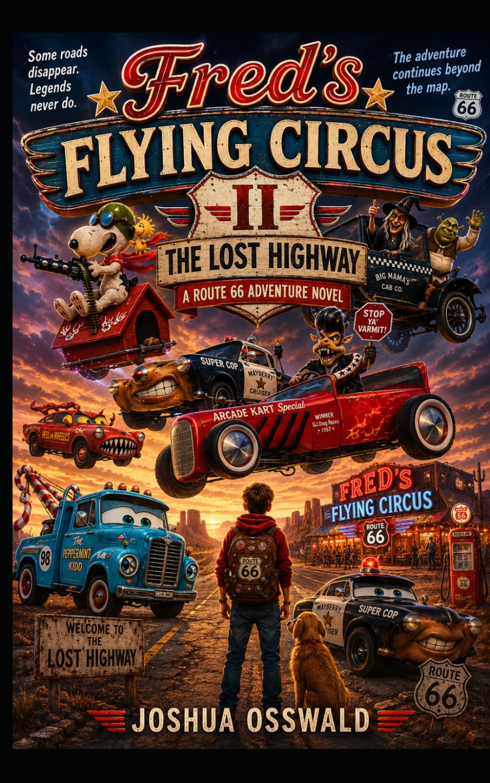 THE LOST HIGHWAY: BOOK 2 FLYING CIRCUS (FREDS FLYING CIRCUS)