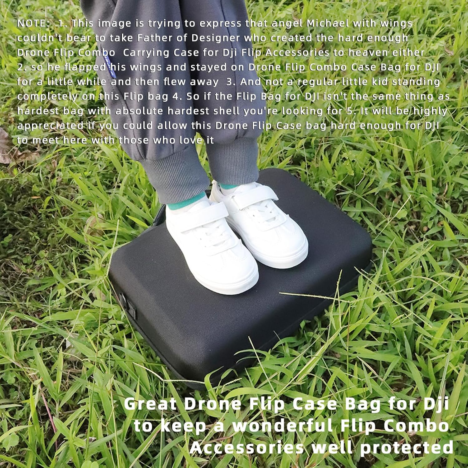 Father&I Hard Carrying Case for DJI Osmo 360 Camera Waterproof, Shockproof & Dustproof Protective Storage Lightweight Travel Case for Outdoor Adventures, Travel & Sports Enthusiasts (Black) - Image 7