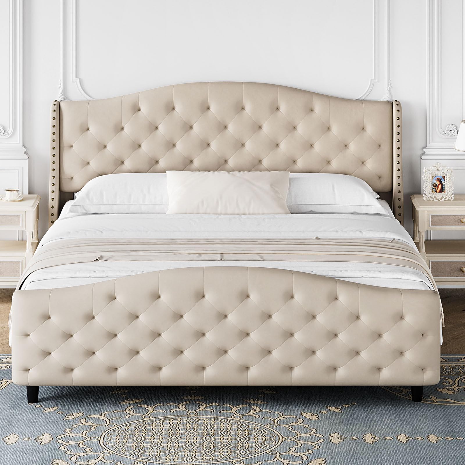 クイーンサイズ ベッド 51CD5bL-e6L._AC_UF350,