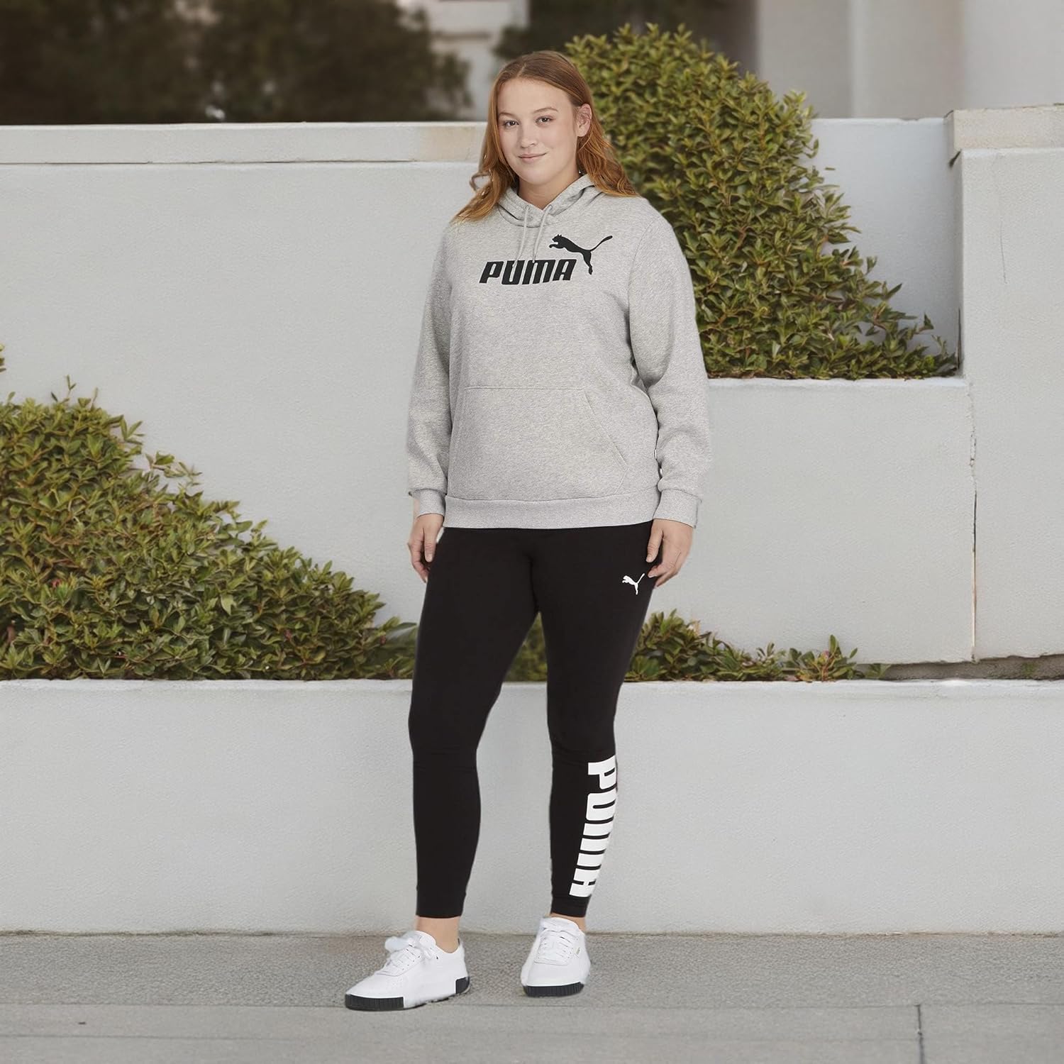 PUMA Womens Essentials Logo Hoodie Casual Outerwear Casual - Pink - Image 6