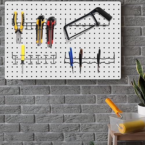 Miniatura 6 de Shimeyao 4 soportes para destornilladores para tablero de clavijas, accesorios para tablero de clavijas, ganchos de utilidad, alicates, soporte