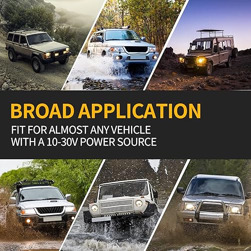 Miniatura 7 de FXC Luces estroboscópicas de 4 LED para coche, SUV, camioneta, camioneta, vehículo, POV, LED, luz intermitente, faro de emergencia, precaución,