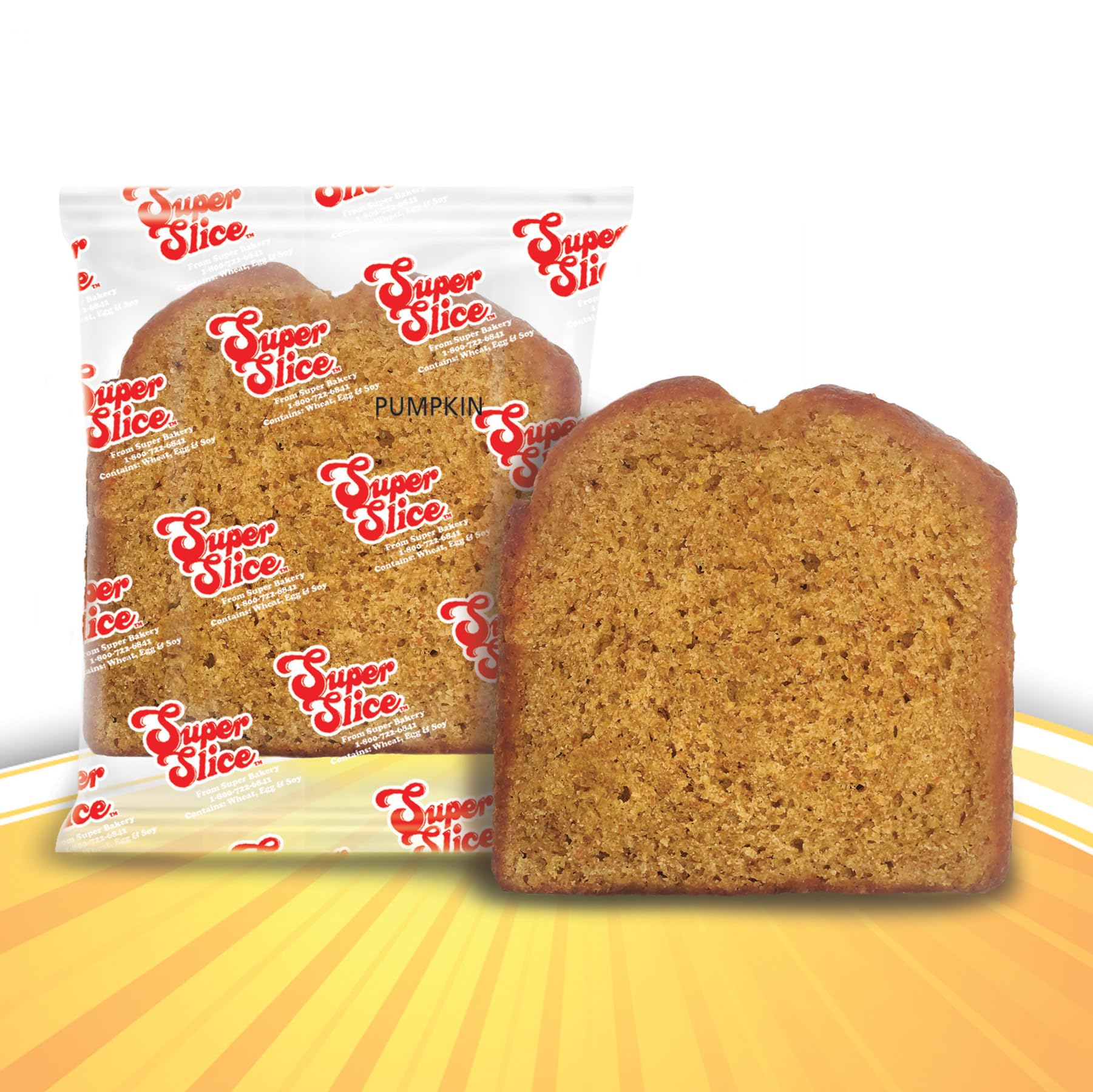 Super Bakery® Super Slice® Pumpkin Bread 75 count