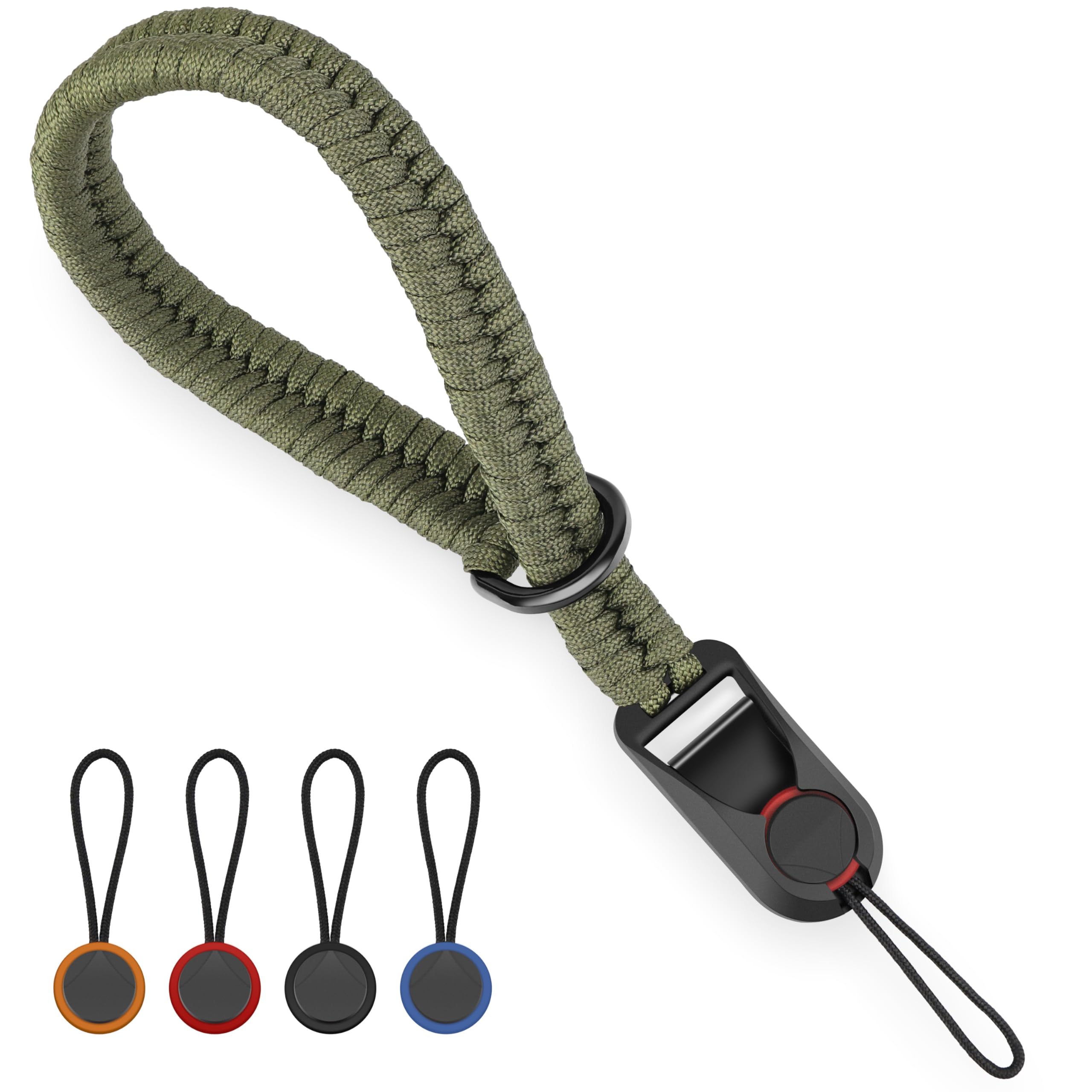 SUNYA Camera Wrist Strap for Photographers with Quick Release Buckle Paracord Rope Camera Hand Strap Compatible for DSLR or Mirrorless Camera