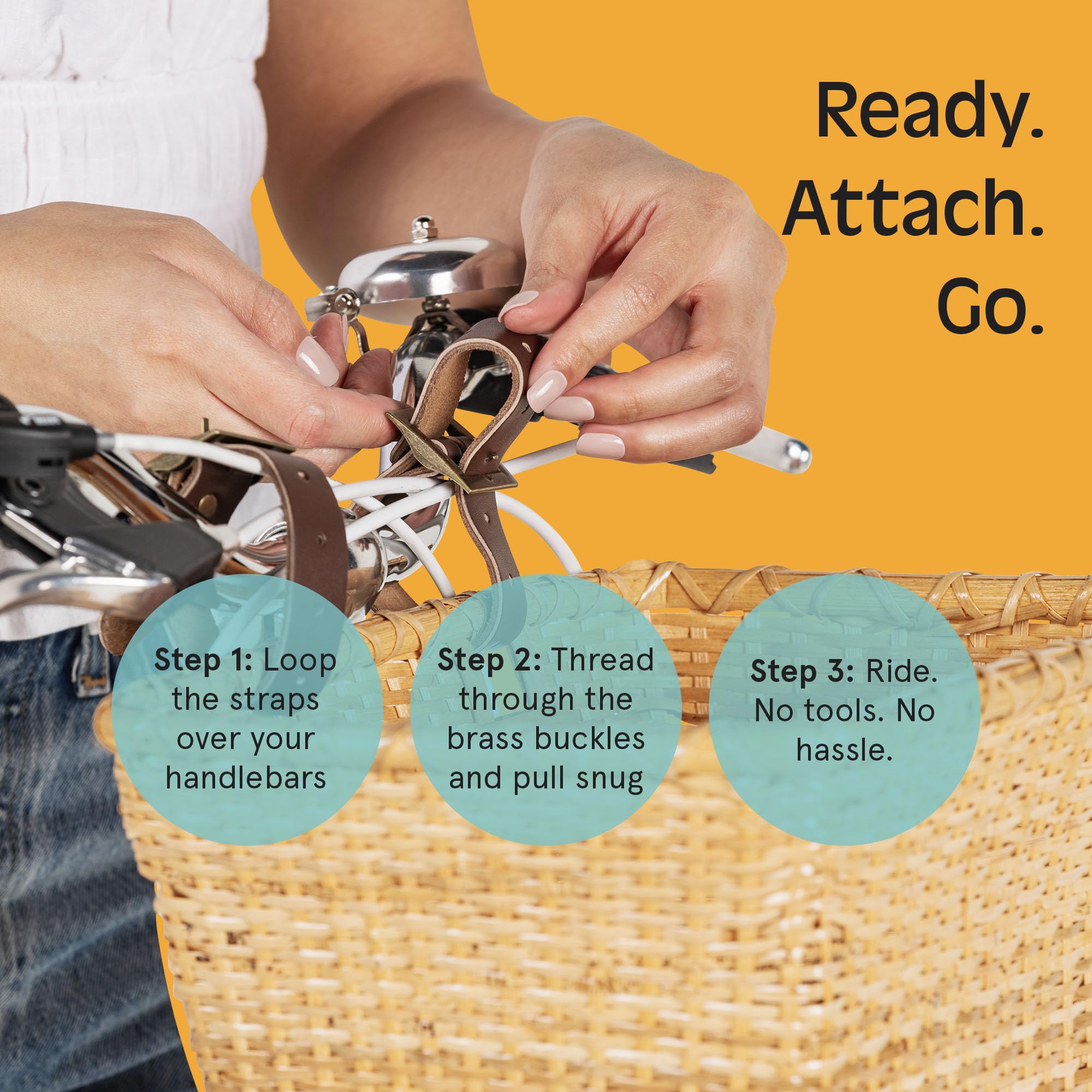Amazon.com : Retrospec Bicycle Cane Woven Rectangular Toto Basket