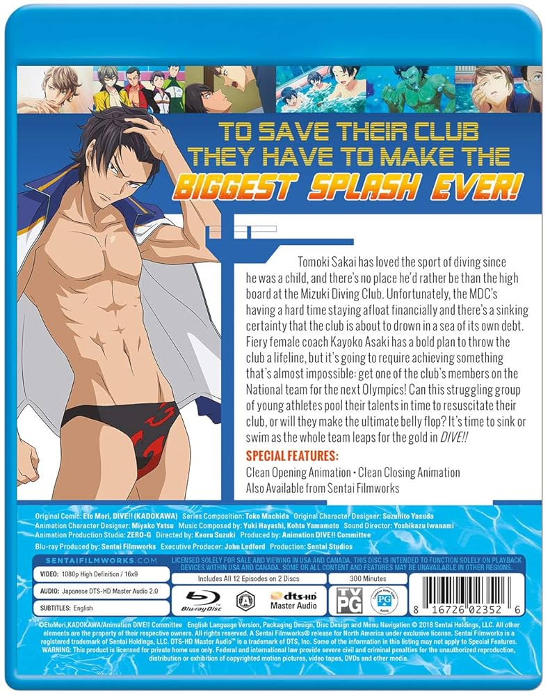 DIVE！！　Blu-ray BOX Blu-ray DIVE!! Blu-ray Box: Amazon.ca: Movies & TV Shows